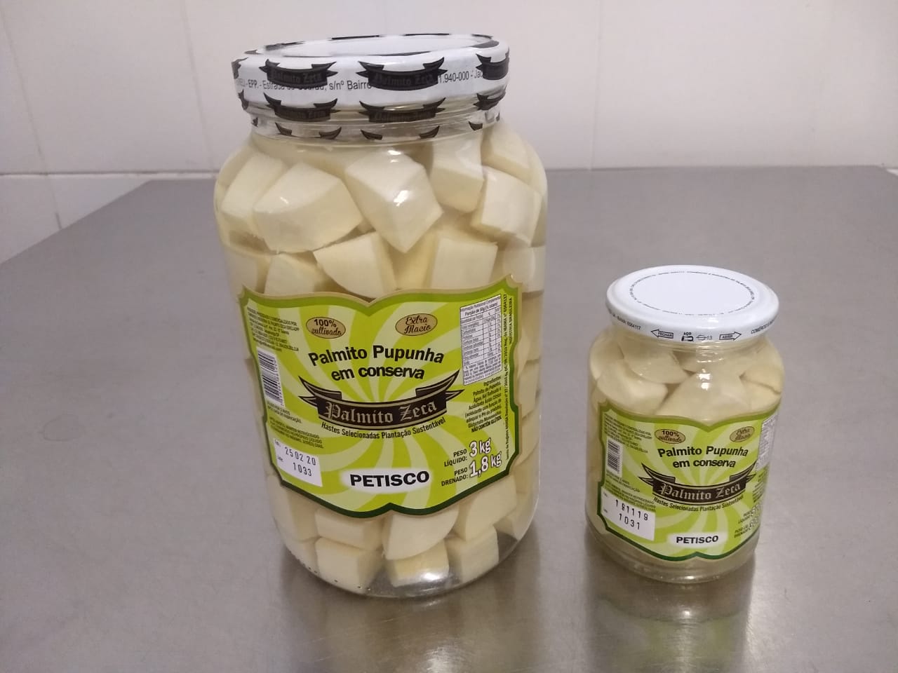 Petisco Palmito Zeca